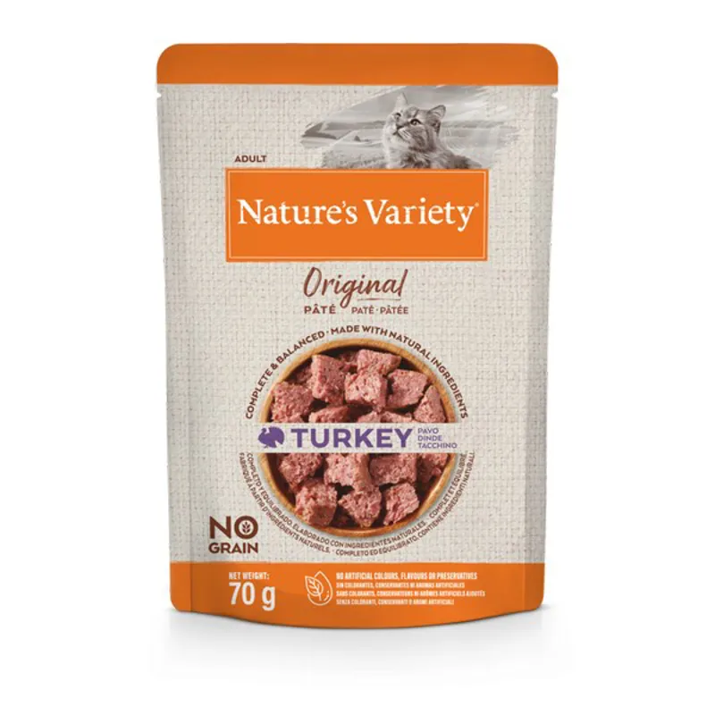 Natures Variety Cat Pouch Original Multipack 12 x 70g